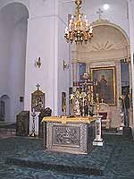 Главный престол Богоявленского кафедрального собора. (© Фото +ПТРС 2002г.)