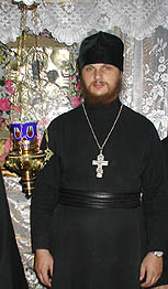 Наместник Свято-Предтеченского Иаково-Железноборовского монастыря иеромонах Ферапонт Кашин.